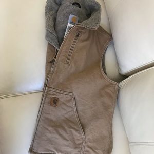 Carhartt Men’s Large Sherpa lined vest